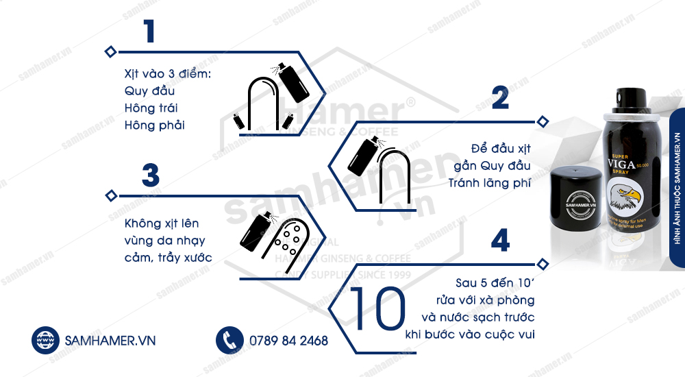 hướng dẫn xịt viga 50000 kéo dài
