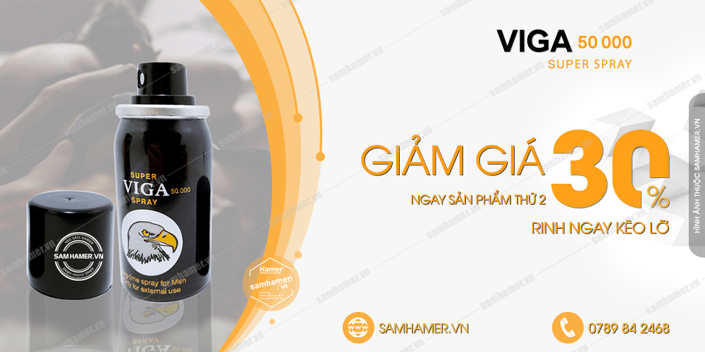Xịt viga 50000 giảm giá 50%